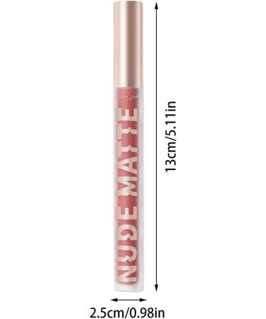  Hongjingda Velvet Liquimat Long-Lasting Lipstick High Pigmentation Waterproof for Girls and Women Hongjingda Makeup - Buy Online on GoSupps.com