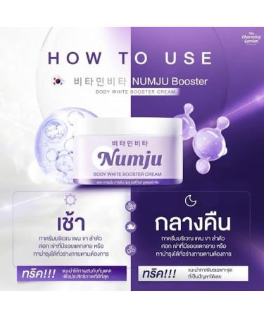 Numju Body Booster Cream 3.52 Oz - Revitalize Your Skin | International Shipping Available - Buy Online on GoSupps.com