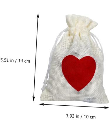 10pcs Love Beam Sack Wedding Candy Box Imitation - Buy Online on GoSupps.com