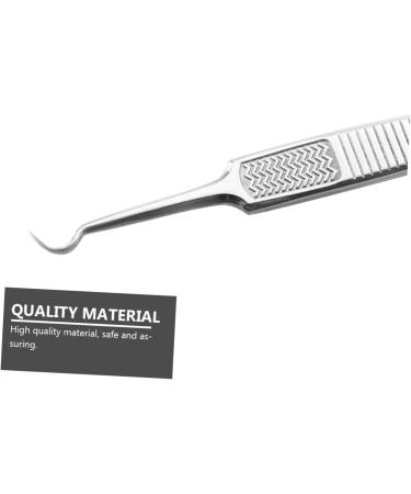 SOESFOUFU 3pcs Clip Whitehead Removal Tool Pimple Extractor Tool Removal Tweezers Silver Stainless Steel - Buy Online on GoSupps.com