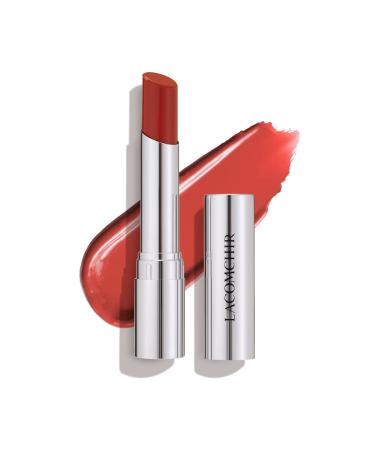 LACOMCHIR Moisturizing Shine Lipstick - Hydrating High Pigment Lip Makeup with Rose Oil - Cruelty-Free & Gluten-Free - Shade 01 - Buy Online on GoSupps.com