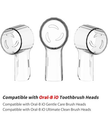 9Pcs Reusable Toothbrush Head Covers for Oral-B iO Replacement Heads | Compatible with Oral-B iO Series Electric Toothbrush - Buy Online on GoSupps.com