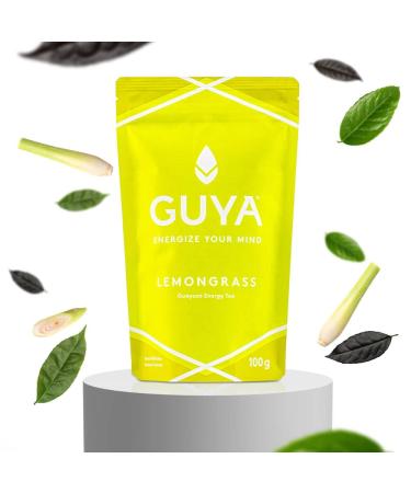 Bio guayusa tea lemongrass loose |100g 40 cups |Energice your mind |Coffee alternative |Natural caffeine L-thetheanin Theobromin & Theophyllin |Vl. Mhd Lemon Grass