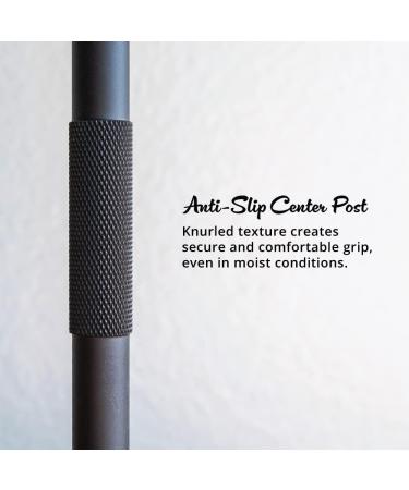 RoyalShave Safety Razor & Brush Stand - Powder Coated Black | Premium Shaving Accessories for International Shipping - Buy Online on GoSupps.com