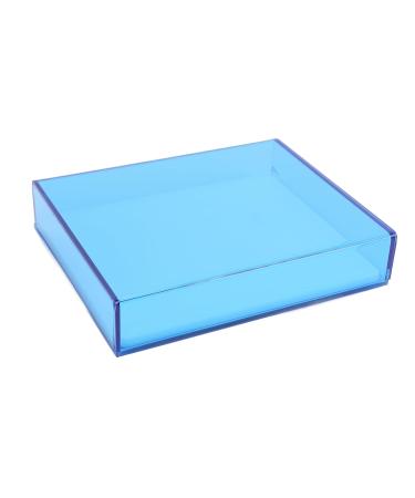 Buy Transparent Blue False Eyelashes Storage Box - Convenient Grafting Eyelashes Pallet for Home & Beauty Salon - Buy Online on GoSupps.com