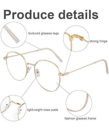 KGDUYC Blue Light Filter Glasses - Anti-Fatigue UV Protection (3 Pairs) for Eye Comfort - Buy Online on GoSupps.com