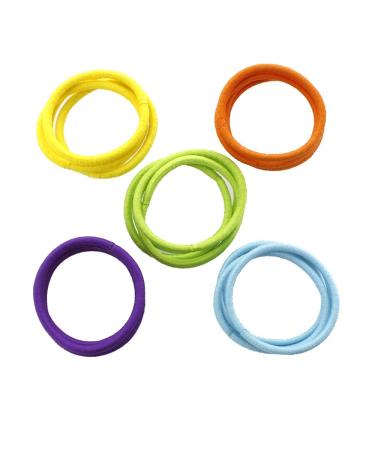 My Lello Professional Grade Red Hair Elastics Hair Ties - 20 Pack - Buy Online on GoSupps.com