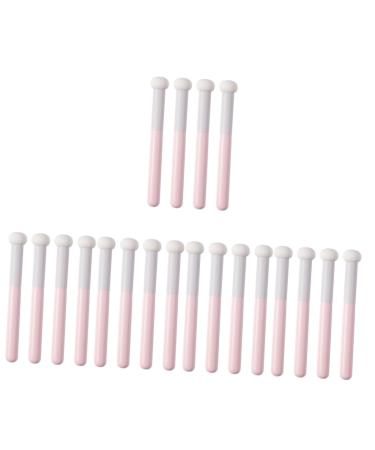 FRCOLOR 20 Pcs Makeup Brush Blending Sponge Powder Sponge Mushroom Makeup Loose Powder Puffs Body Powder Puff Makeup Sponge Mushroom Puff Travel Latex Sponge Flat Head