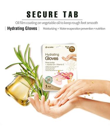Hydrating Hand Masks (6pk) with Shea Butter & Jojoba Oil | Intensive Spa Treatment for Soft Hands & Nails | Gift Set for Women - Buy Online on GoSupps.com