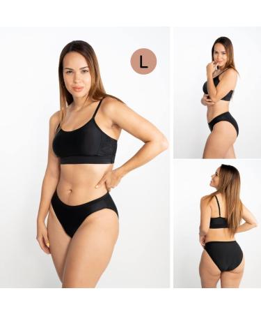 Noblood Period Underwear - Eco-Friendly Washable Cotton Briefs for Menstruation - Absorbs 2-3 Tampons - Sizes XXS to 3XL - Azure M - Buy Online on GoSupps.com