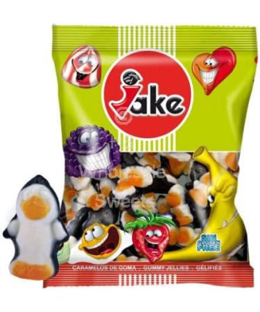 Penguin Shaped Sweets - 1kg Bag - Jelly Penguins Fruity Foam Gummy Novelty Sweets - Gluten Free - Halal (Beef Gelatine)Dairy Free - Buy Online on GoSupps.com