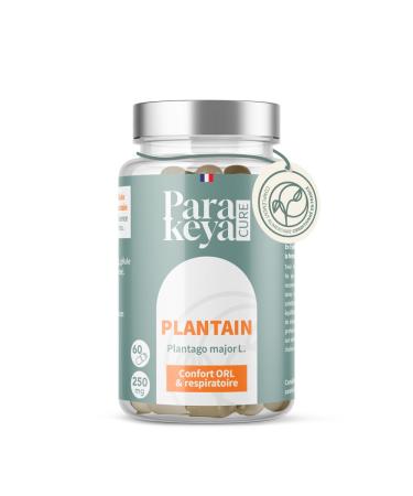 Plantain |Confort ORL et Respiratoire | Compl ment alimentaire|60 G lules 60 unit (Lot de 1)