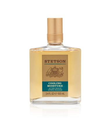 Stetson Cooling Moisture After Shave by Scent Beauty - Cooling Moisturizer for Men - Earthy, Woody, Casual and Masculine Aroma with Fragrance Notes of Citrus, Lavender, and Sage - 3.4 Fl Oz 3.4 Fl Oz (Pack of 1)