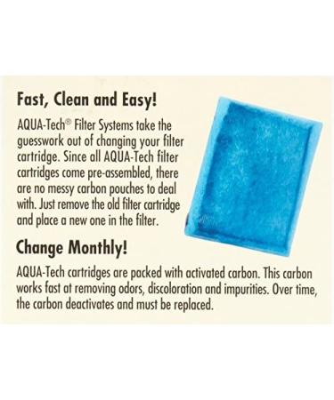Aqua-Tech EZ-Change Aquarium Filter Cartridge #3 - 6 Pack - Replacement Filters - Buy Online on GoSupps.com