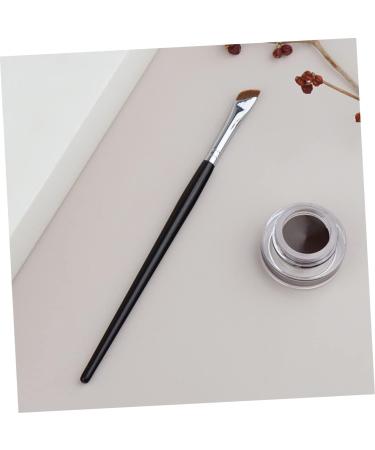 Baluue 8 Pcs Eyebrow Brush Portable Eyeliner Brush Thin Makeup Brush Flat Eyeliner Brush Angled Brush Wood - Buy Online on GoSupps.com