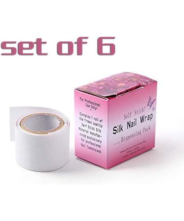 Silk Nail Wrap Protector for Uv Gel Acrylic - 39 in Length (6 Box) - Buy Online on GoSupps.com