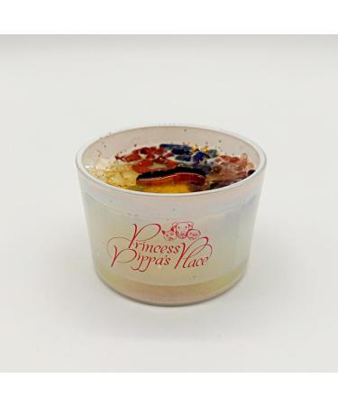 Princess Pippa's Place Healing Candles - Natural Soy Wax Aromatherapy with Crystals - 8 oz Crystal Candle for Yoga Relaxation & Meditation - Buy Online on GoSupps.com