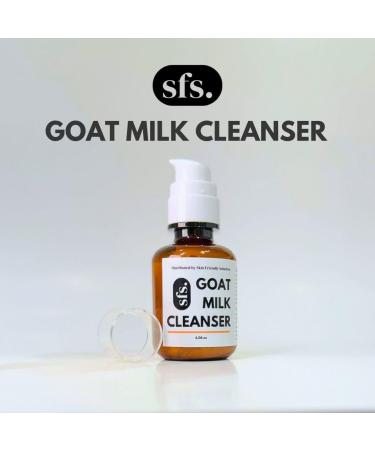 Goat Milk Cleanser with Aloe Vera & Coconut Oil | Gentle Non-Foaming Cleanser for All Skin Types - International Shipping Available - Buy Online on GoSupps.com