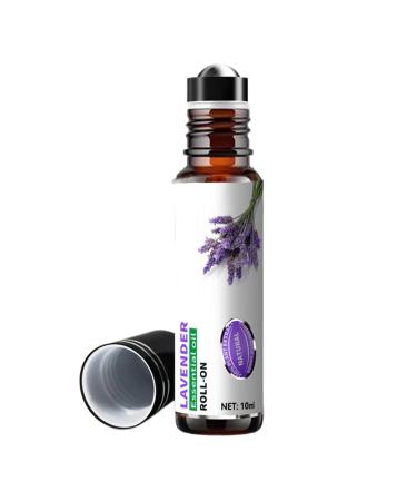 Roll-on oils sustainable health with massage ball 10 ml pure relaxing body oils for body massage well-being meditation sleep work travel office