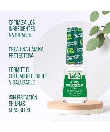Valmy Chemical Nail Hardener Formaldehyde Free 7 Free Strengthening and Protective Treatment (14ml each) - Buy Online on GoSupps.com