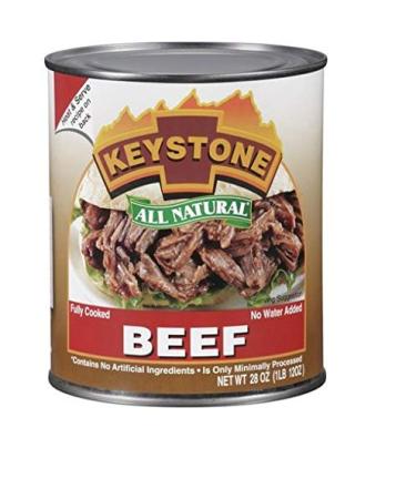 Keystone All Natural Beef 28 Oz (PACK OF 6)