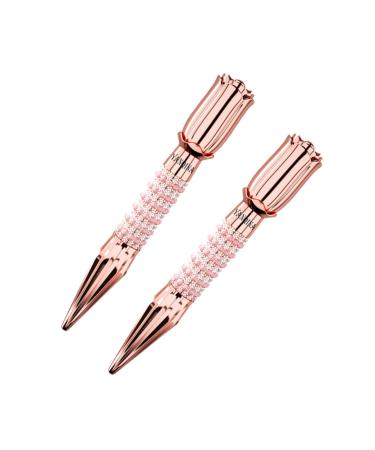 Angoily 2pcs Liquid Eyeliner Metal Nail File Gel Liner Eyeliner Girl Makeup Eyeliner Woman Tool Kit Cosmetic