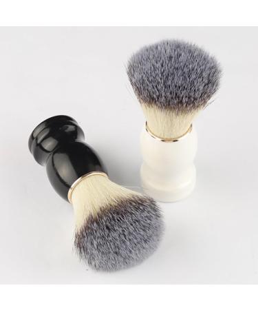 SOLUSTRE Men's Shaving Brush Set - 2pcs Beard & Face Shaving Accessories | High-Quality Shaving Tools for Men - Buy Online on GoSupps.com