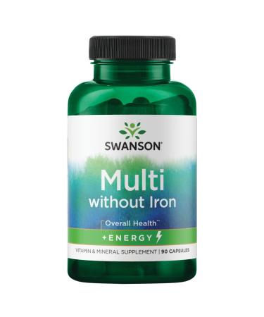 Swanson Active One Multivitamin Without Iron 90 Capsules 1