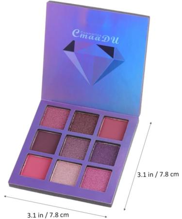 Beavorty Shimmer Eyeshadow 3pcs 9 Paillette Eyeshadow women eye shadow eyeshadow palette makeup palette flash 1 count (Pack of 1) Purplex3pcs - Buy Online on GoSupps.com