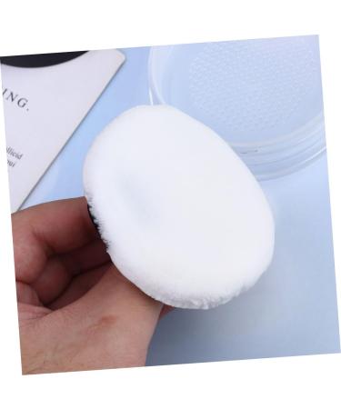 FOMIYES Powder Puff Case Cosmetic Powder Containers Black Cosmetic Containers Makeup Containers - Buy Online on GoSupps.com