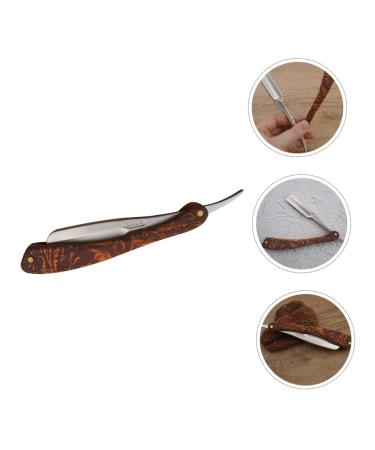 Buy Minkissy Stainless Steel Folding Barber Razor | Premium Safety Blade Shaver for Home & Barber Shop Use | Durable & Reliable Razor Supplies - Buy Online on GoSupps.com