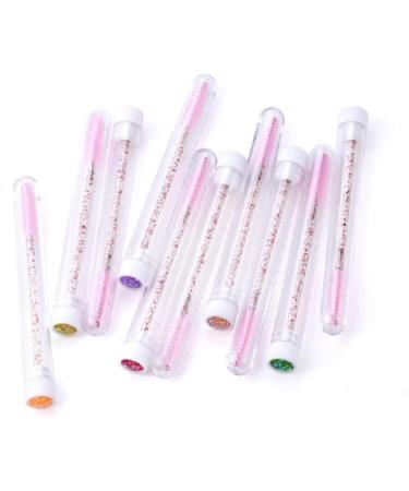 Housoutil 20 Pcs Tube Mascara Brush with Drill With Diamond Woman Eyeliner 11x1.2cmx2pcs Random Colorx2pcs - Buy Online on GoSupps.com