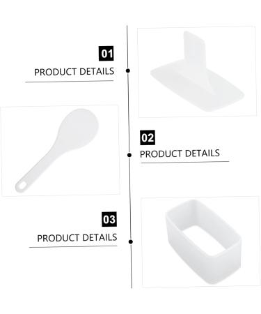 Zerodeko Decked Accessories 2 Sets Rice Ball Mold Decor Rectangular Sushi Musubi Mold Bento Mould Child Making Tools Convenient - Buy Online on GoSupps.com