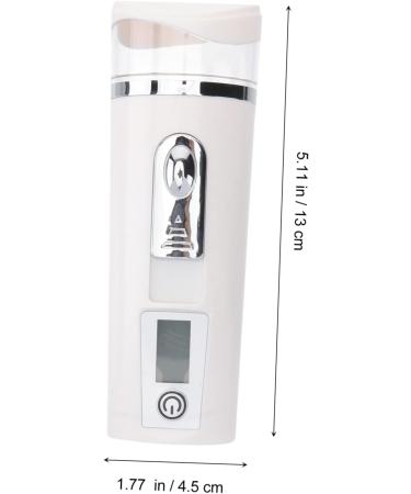 BELLIFFY Hydrating Instrument Portable Humidifer Hand Held Steamer Skin Care Tools Room Humidifier White Abs - Buy Online on GoSupps.com