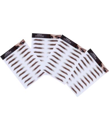 Beavorty 8 Pcs Eyebrow Stickers Waterproof Stickers 6d Hair-like Eyebrows Stickers Cosmetic Makeup Tools 4d - Buy Online on GoSupps.com