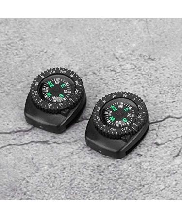 2 Pieces Wrist Compass Portable Watch Strap - Ideal for Camping & Boating | International Shipping Available - Buy Online on GoSupps.com