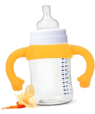 Abaodam 2 Pcs Bottle Handle Milk Bottle Holder Feeding Bottles Handle Feeding Bottles Holder Bottle Holder Silica Accessories - Buy Online on GoSupps.com