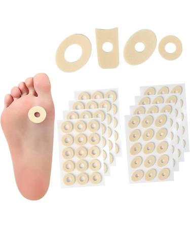 minkissy 4sheets Latex Corn Stickers Toe Separator Corn Cushions Corn Shoes Sticker Toe Feet Pads Foam Callus Cushions Corn Cushion Pads Corn Protector Pad Foot Stickers Latex Sponge Care - Buy Online on GoSupps.com