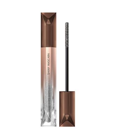 Glitter mascara for eyelashes glitter mascara smudge-proof lengthening and volumizing mascara - Eyelash cosmetics waterproof makeup mascara lift curling multi-eye makeup