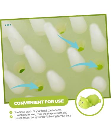 Buy Magiclulu Scalp Brush & Shampoo Brush for Baby Baths | Soft Hair Massage & Scalp Care | 5-in-1 Body Brush for Kids & Infants - International Shipping Available - Buy Online on GoSupps.com