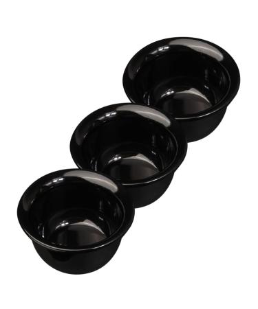 Minkissy 3st shaving shell for the beard razor cup for men shaving brush holder soap hairdressing cups Razor-soap razor stand Razor foam shell tool man pp shave plastic soap