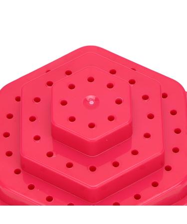 Nail Drill Holder - 48 Large Holes Storage Stand for Home & Studio Use | Pink Nail Tools - Buy Online on GoSupps.com