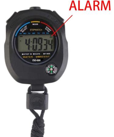 6 Pack Multi-Function Electronic Digital Sport Stopwatch Timer with Large Display - Ideal for Sports & Fitness Coaches - Buy Online on GoSupps.com