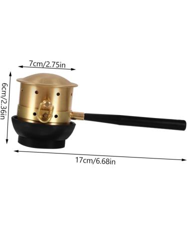JECOMPRIS Moxibustion Box Set - Smokeless Moxa Massage Burner with Pure Copper Pots (2 Pcs) - Perfect for Neck & Cellulitis Treatment - International Shipping Available - Buy Online on GoSupps.com