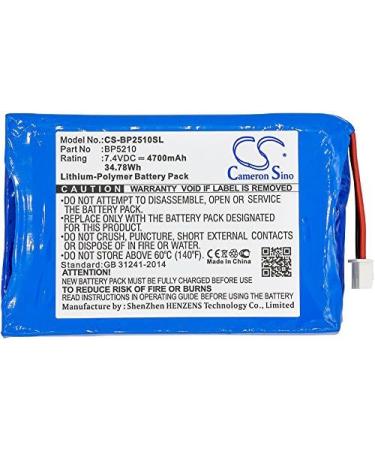 NCNDB Battery Replacement for BK Precision BP5210/2510/2511/2512/2515/2516 - 4700mAh - International Shipping Available - Buy Online on GoSupps.com