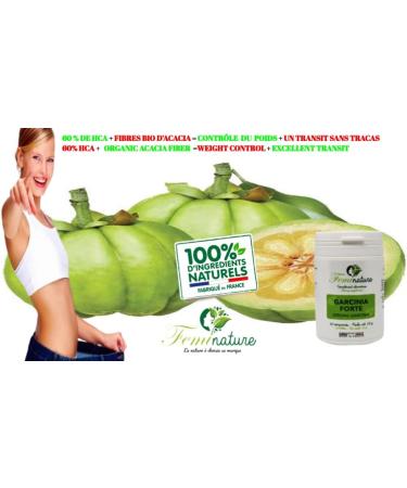 GARCINIA CAMBOGIA EXTRA STRONG | Weight Control | Hunger Suppressant - Fat Burning | 60% HCA - 60 Vegan Tablets | Prevent Snacks - Made in France - Buy Online on GoSupps.com