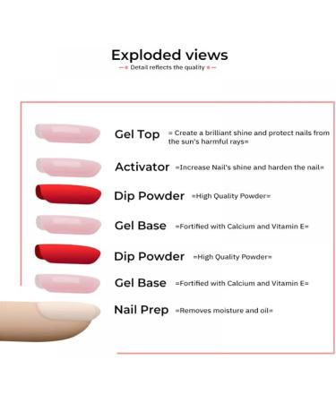 BNG Base Gel Top Gel Natural Dry Activator Brush Saver for for Nail Dip Powder Natural Dry Cure Dipping Powders - (Color: Brush Saver) - Buy Online on GoSupps.com