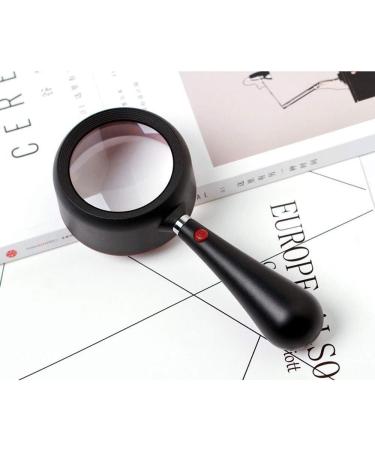 Magnifyings Educational Hobby Magnifiers Hand-Held Light with Led Lights 20 Times High-Definition High-Speed Identification Elderly Students Children Reading Magnifying Glass - Buy Online on GoSupps.com