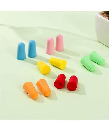 Ear Plugs for Sleep Reusable Noise Cancelling Earplugs for Sleeping Earplugs 5 Sets of Sponge Earplugs Multi-Color Square Boxed Soundproof Earplugs Protection (Color : Mixed Size : 2.4 * 1.2CM) 2.4*1.2CM Mixed - Buy Online on GoSupps.com