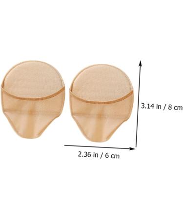 12 Pairs Washable Half Socks with Metatarsal Pads - Breathable Comfortable Non-Slip Toe Socks for Daily Use - Wear-Resistant Foot Supplies - Buy Online on GoSupps.com